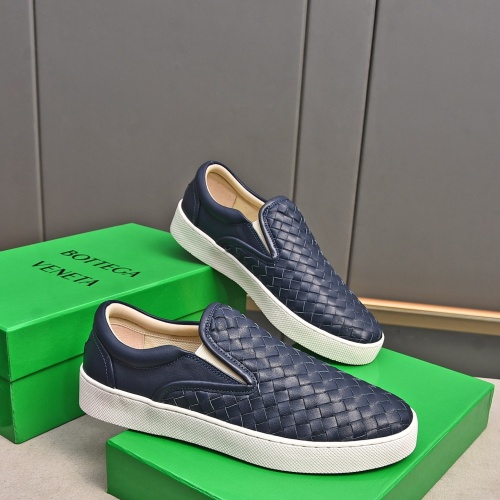 Replica Bottega Veneta BV Casual Shoes For Men #1255547 $88.00 USD for Wholesale