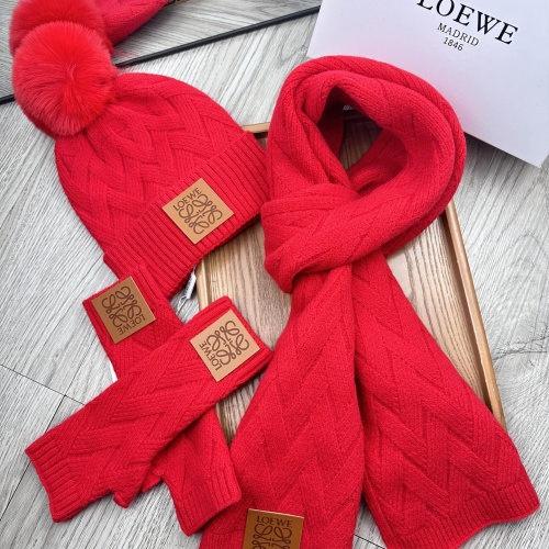 LOEWE Hat and Scarf and Glove Set #1255579, $52.00 USD, [ITEM#1255579], LOEWE Hat and Scarf and Glove Set