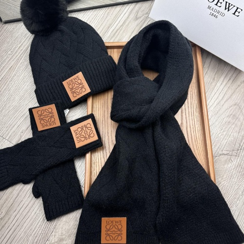 LOEWE Hat and Scarf and Glove Set #1255580, $52.00 USD, [ITEM#1255580], LOEWE Hat and Scarf and Glove Set