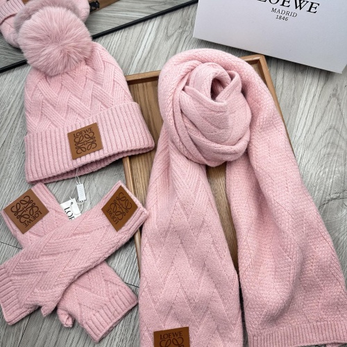 LOEWE Hat and Scarf and Glove Set #1255581