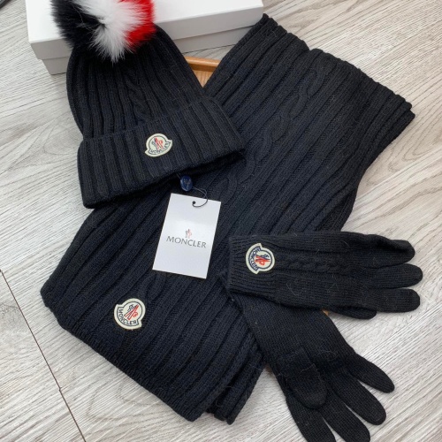 Replica Moncler Hat and Scarf and Glove Set #1255591 $80.00 USD for Wholesale