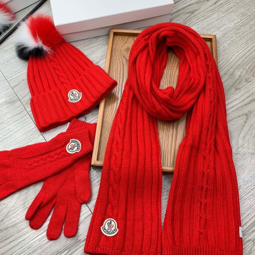 Moncler Hat and Scarf and Glove Set #1255596