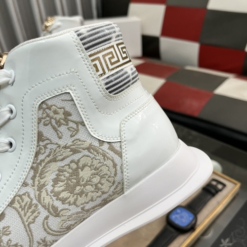 Replica Versace High Tops Shoes For Men #1255831 $76.00 USD for Wholesale