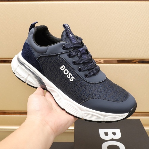 Replica Boss Casual Shoes For Men #1255843 $88.00 USD for Wholesale