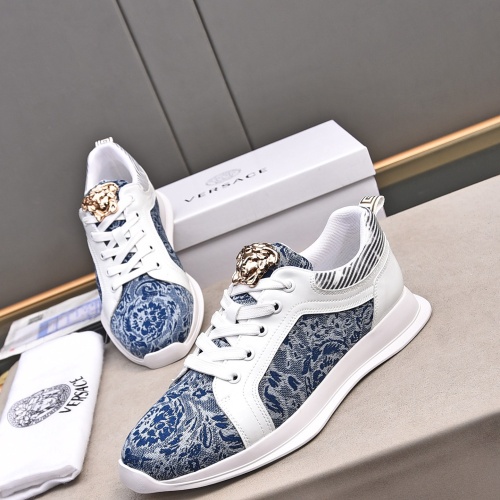 Replica Versace Casual Shoes For Men #1255957 $76.00 USD for Wholesale