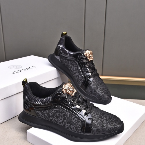 Replica Versace Casual Shoes For Men #1255958 $76.00 USD for Wholesale