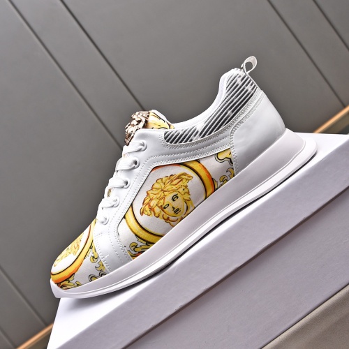 Replica Versace Casual Shoes For Men #1255959 $76.00 USD for Wholesale