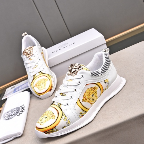 Replica Versace Casual Shoes For Men #1255959 $76.00 USD for Wholesale