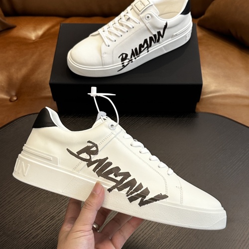 Replica Balmain Casual Shoes For Men #1256150 $82.00 USD for Wholesale