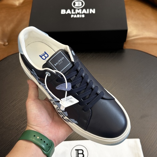 Replica Balmain Casual Shoes For Men #1256151 $82.00 USD for Wholesale