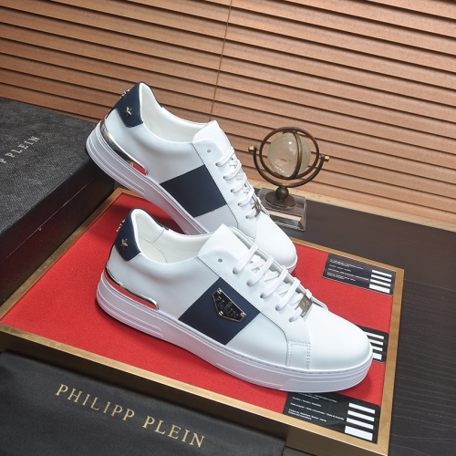 Replica Philipp Plein PP Casual Shoes For Men #1256223 $80.00 USD for Wholesale