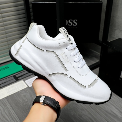 Replica Boss Casual Shoes For Men #1256239 $98.00 USD for Wholesale