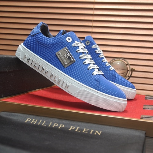 Replica Philipp Plein PP Casual Shoes For Men #1256305 $80.00 USD for Wholesale