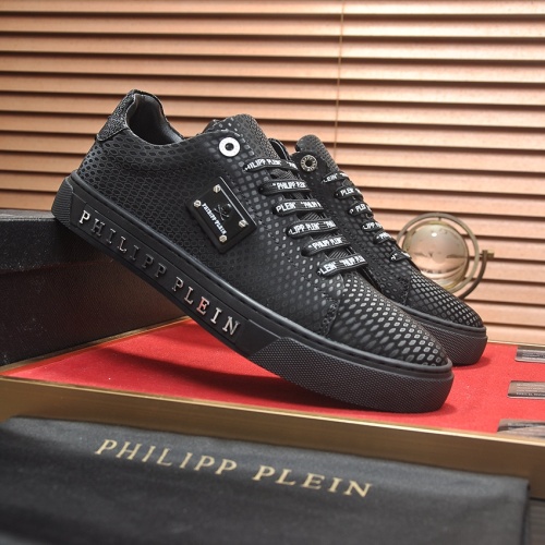 Replica Philipp Plein PP Casual Shoes For Men #1256306 $80.00 USD for Wholesale