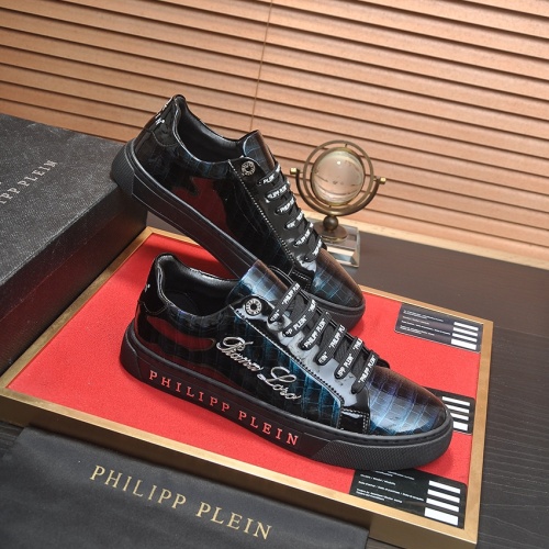 Replica Philipp Plein PP Casual Shoes For Men #1256310 $80.00 USD for Wholesale