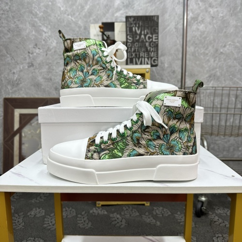 Replica Dolce & Gabbana D&G High Top Shoes For Men #1256311 $82.00 USD for Wholesale