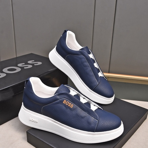 Replica Boss Casual Shoes For Men #1256366 $80.00 USD for Wholesale