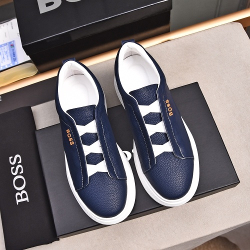 Replica Boss Casual Shoes For Men #1256366 $80.00 USD for Wholesale