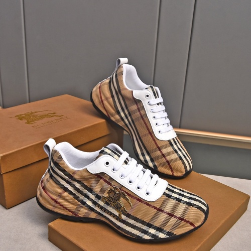 Replica Burberry Casual Shoes For Men #1256370 $100.00 USD for Wholesale