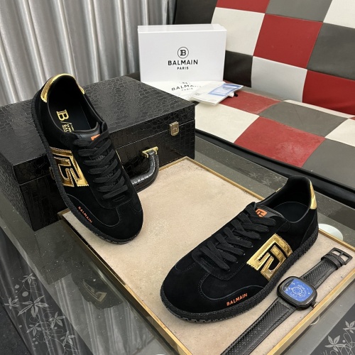 Replica Balmain Casual Shoes For Men #1256453 $108.00 USD for Wholesale