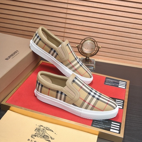 Replica Burberry Casual Shoes For Men #1256512 $88.00 USD for Wholesale