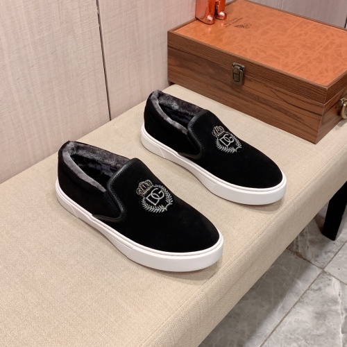 Replica Dolce & Gabbana D&G Casual Shoes For Men #1256545 $64.00 USD for Wholesale