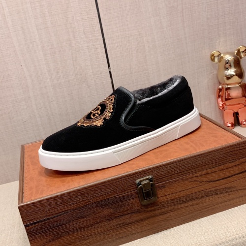 Replica Dolce & Gabbana D&G Casual Shoes For Men #1256547 $64.00 USD for Wholesale