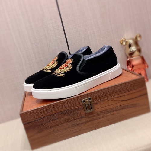 Replica Dolce & Gabbana D&G Casual Shoes For Men #1256548 $64.00 USD for Wholesale