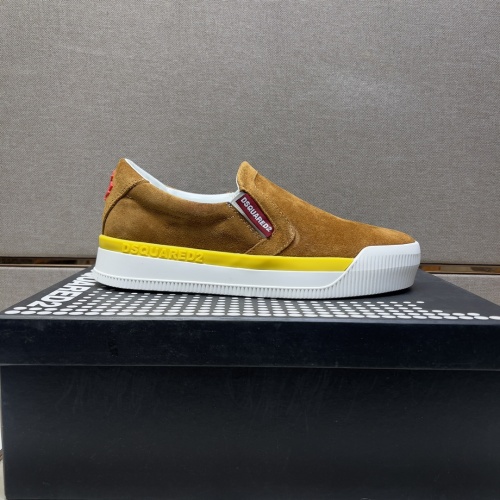 Replica Dsquared Casual Shoes For Men #1256592 $85.00 USD for Wholesale