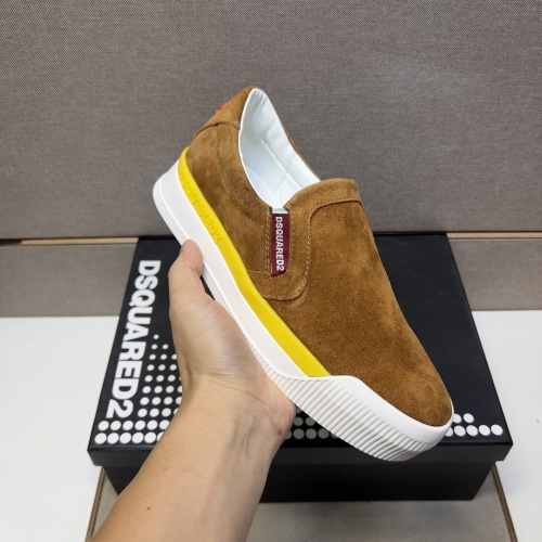 Replica Dsquared Casual Shoes For Men #1256592 $85.00 USD for Wholesale