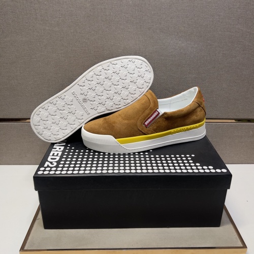 Replica Dsquared Casual Shoes For Men #1256592 $85.00 USD for Wholesale