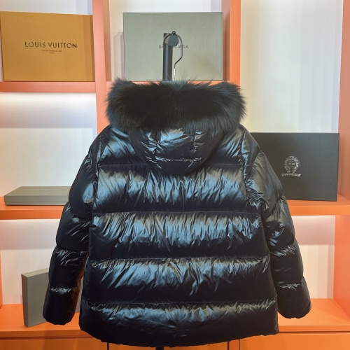 Replica Moncler Down Feather Coat Long Sleeved For Women #1256990 $210.00 USD for Wholesale