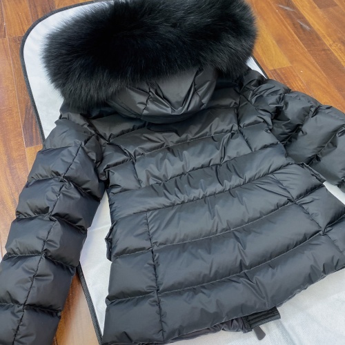 Replica Moncler Down Feather Coat Long Sleeved For Women #1256993 $247.93 USD for Wholesale