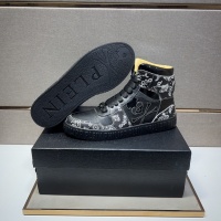 $102.00 USD Philipp Plein PP High Tops Shoes For Men #1256615