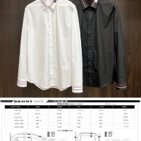 $92.00 USD Burberry Shirts Long Sleeved For Men #1257006