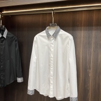 $92.00 USD Givenchy Shirts Long Sleeved For Men #1257020