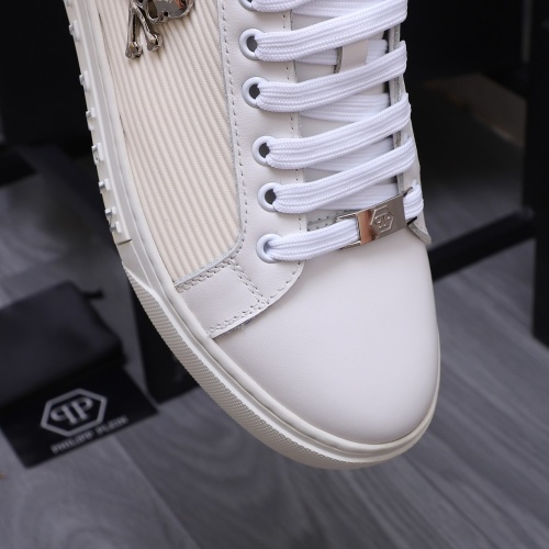 Replica Philipp Plein PP Casual Shoes For Men #1257155 $72.00 USD for Wholesale