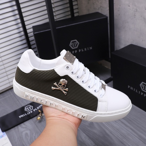 Replica Philipp Plein PP Casual Shoes For Men #1257157 $72.00 USD for Wholesale