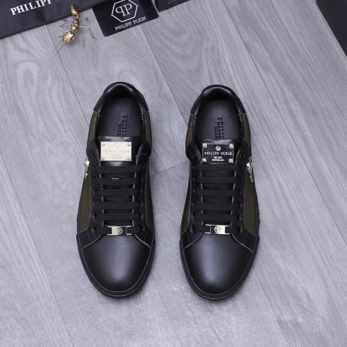 Replica Philipp Plein PP Casual Shoes For Men #1257158 $72.00 USD for Wholesale