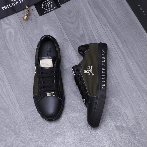 Replica Philipp Plein PP Casual Shoes For Men #1257158 $72.00 USD for Wholesale