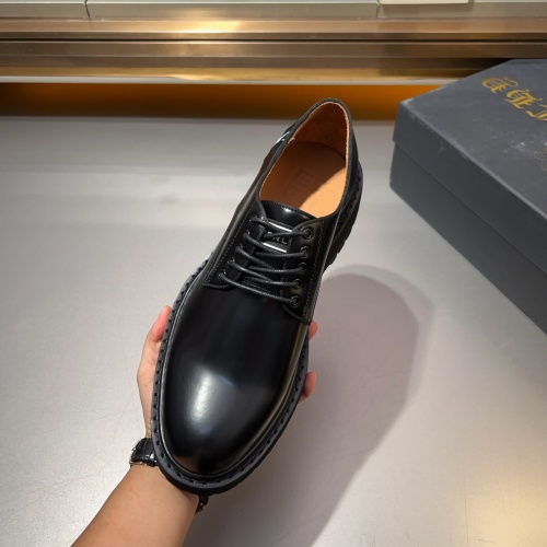 Replica Givenchy Leather Shoes For Men #1257447 $158.00 USD for Wholesale