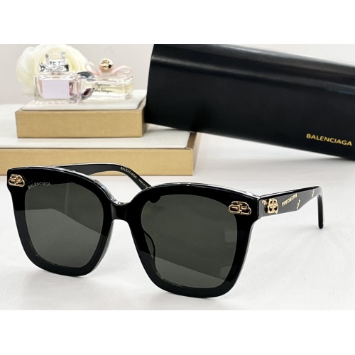 Balenciaga AAA Quality Sunglasses #1257478