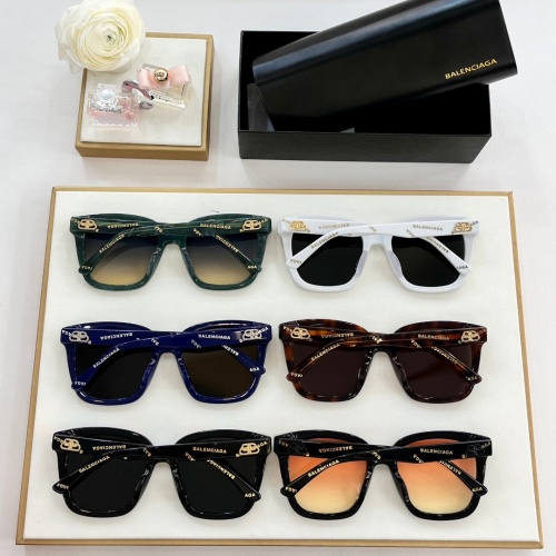 Replica Balenciaga AAA Quality Sunglasses #1257478 $60.00 USD for Wholesale