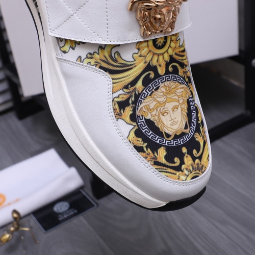 Replica Versace Casual Shoes For Men #1257658 $76.00 USD for Wholesale