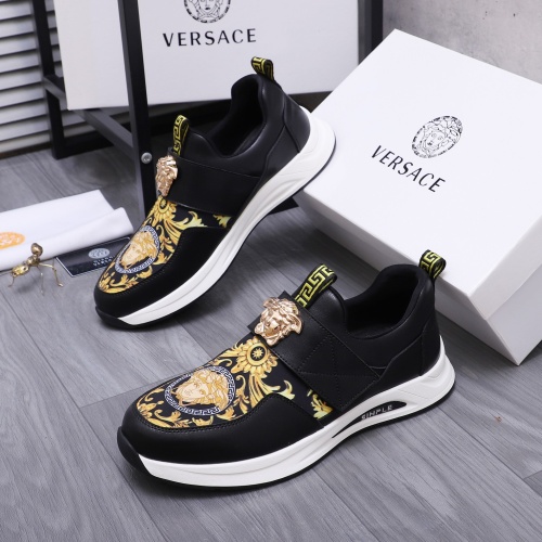 Versace Casual Shoes For Men #1257659, $76.00 USD, [ITEM#1257659], Versace Casual Shoes