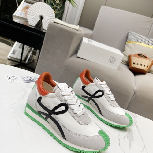 Replica LOEWE Casual Shoes For Women #1257740 $100.00 USD for Wholesale