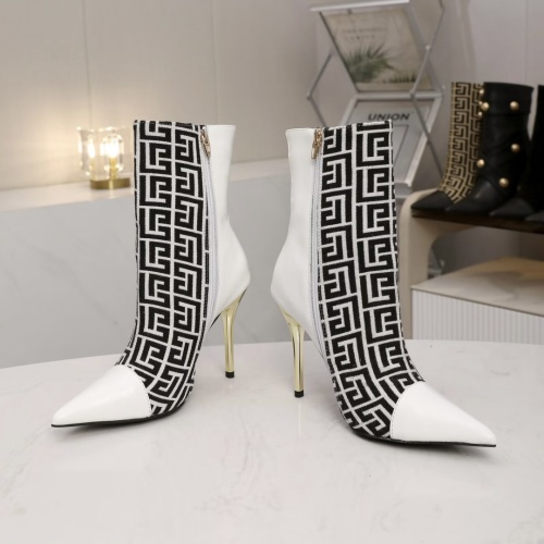 Replica Balmain Boots For Women #1257763 $112.00 USD for Wholesale