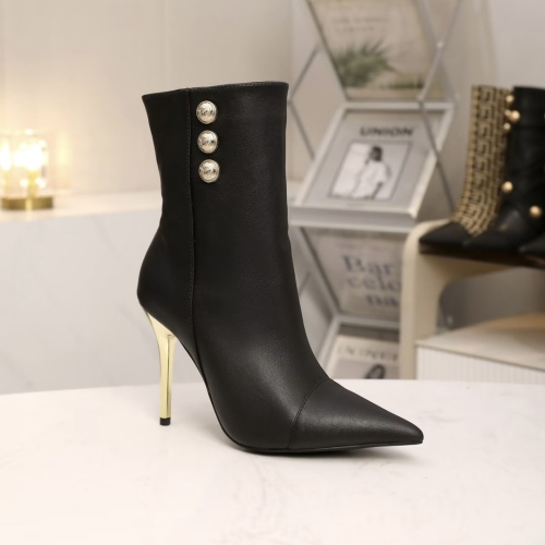 Replica Balmain Boots For Women #1257764 $112.00 USD for Wholesale