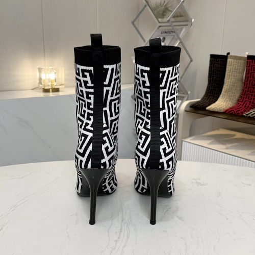 Replica Balmain Boots For Women #1257767 $96.00 USD for Wholesale