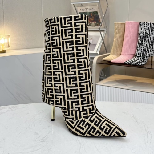 Replica Balmain Boots For Women #1257771 $112.00 USD for Wholesale